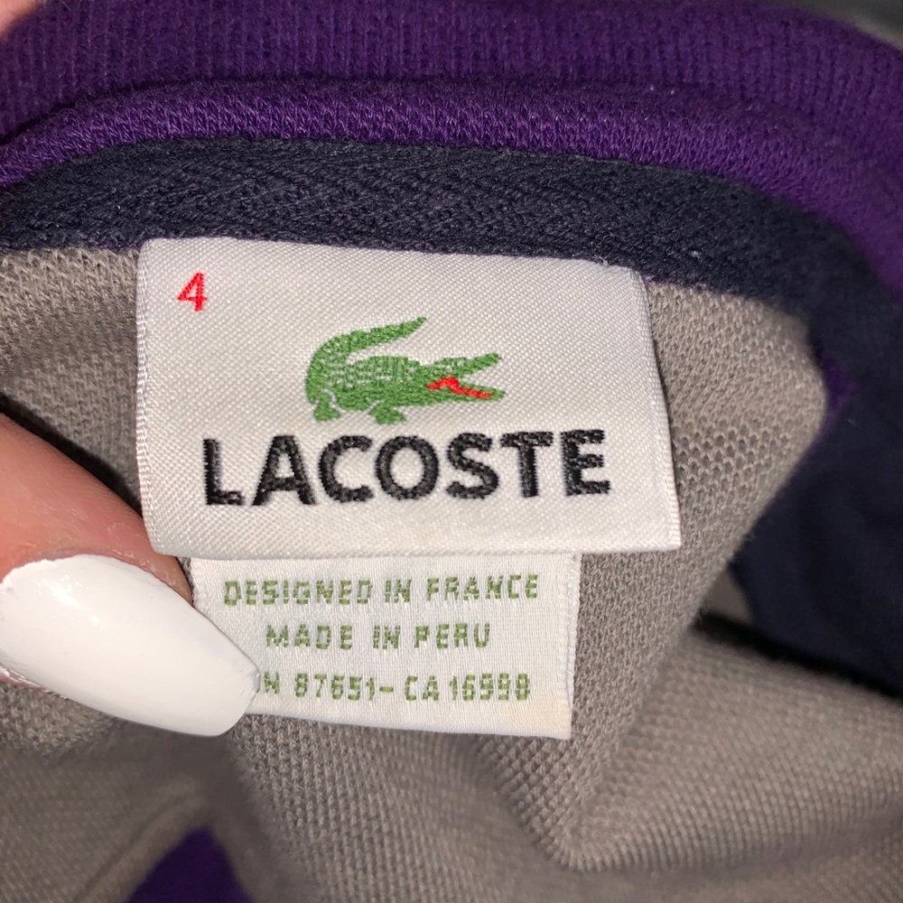 vintage lacoste crop top - Picture 3 of 5